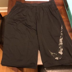 Nike Dri Fit Mens Shorts Medium Black